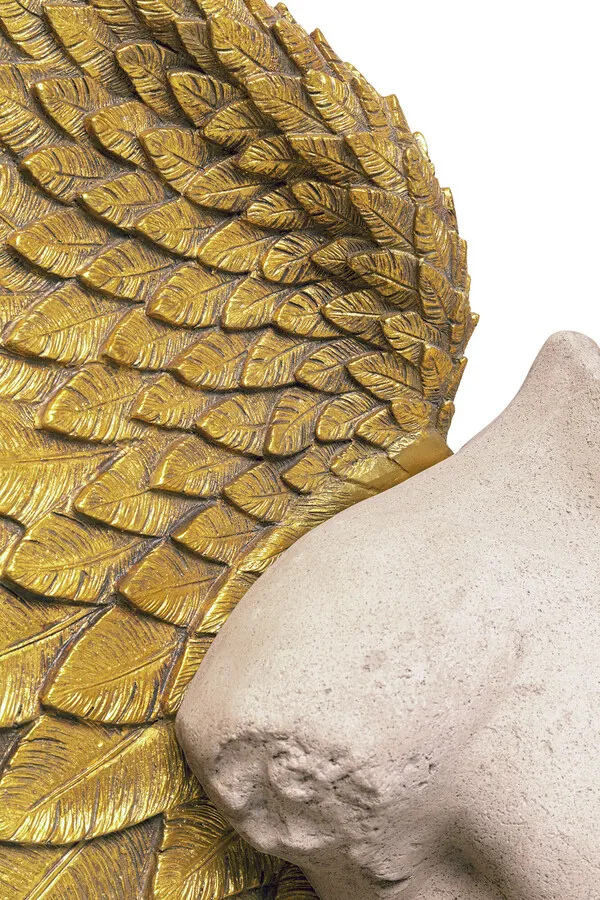 Dekoracja ścienna GUARDIAN ANGEL MALE 208x136 - beżowy/złoty