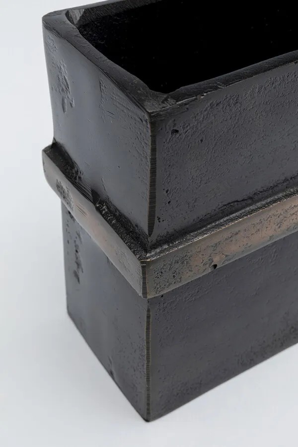 Wazon aluminiowy PARO 25 - szary