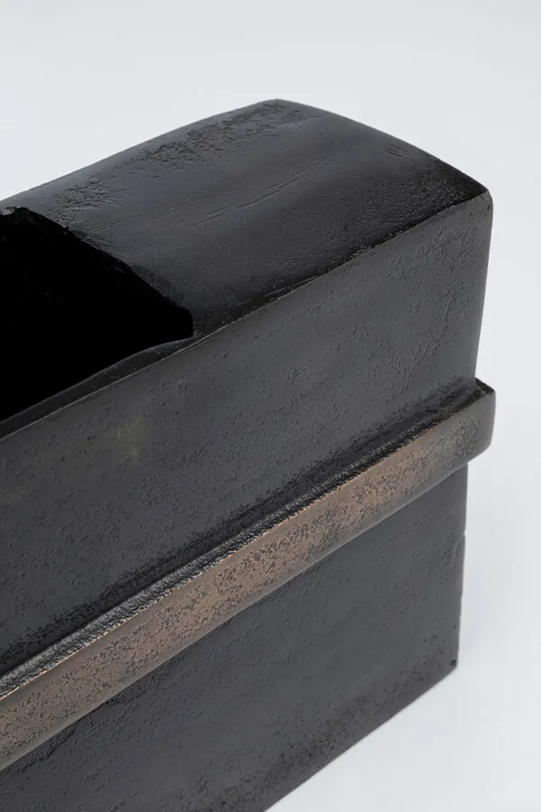 Wazon aluminiowy PARO 25 - szary