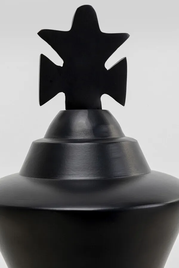 Dekoracja stojąca CHESS KING - czarny