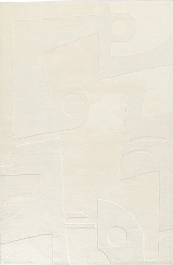 Dywan tuftowany wełniany CONOR 240x170 - złamana biel