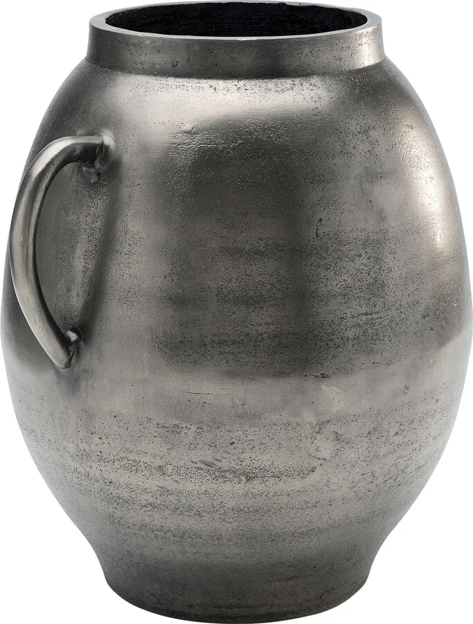 Wazon dekoracyjny URIA 41 - antyczny srebrny