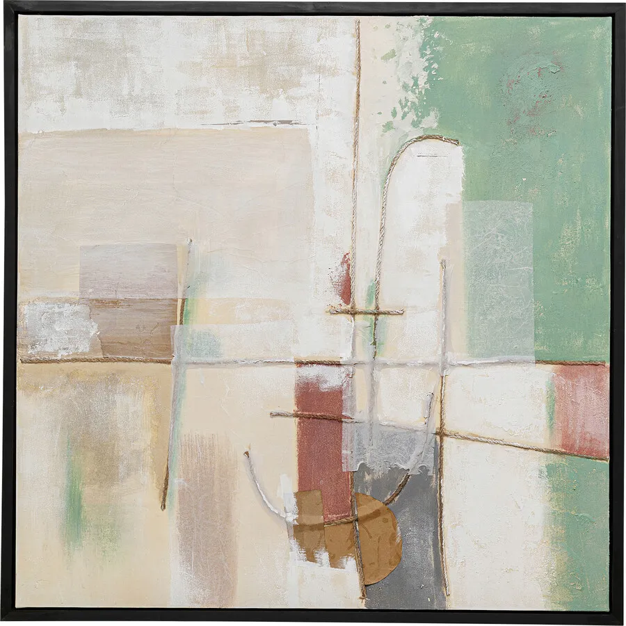 Obraz akrylowy DUST GREEN 120x120
