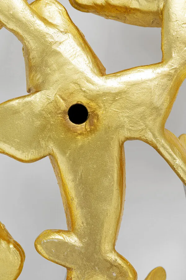 Dekoracja ścienna SCHOOL OF KOI GOLD 160 - złoty