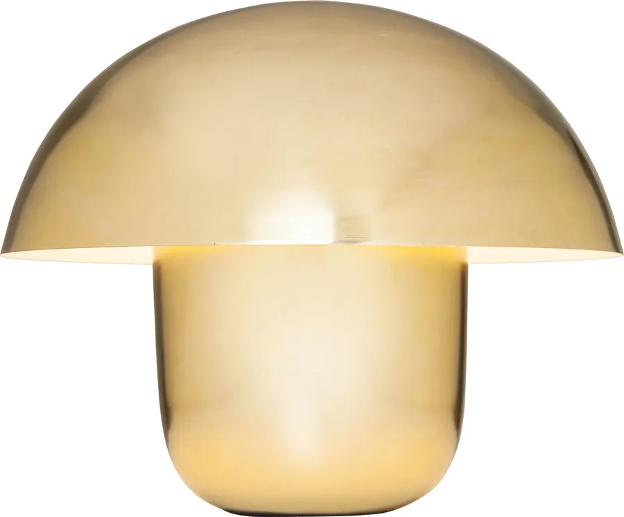 Lampa stołowa MUSHROOM - złoty