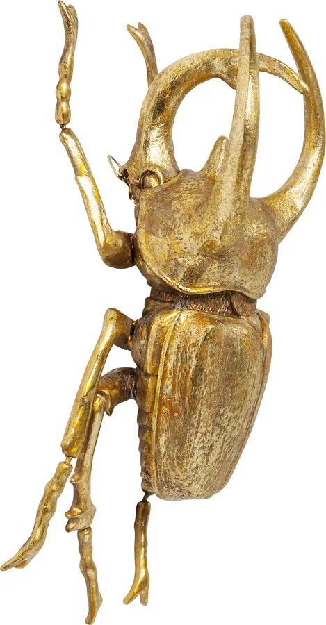 Dekoracja ścienna ATLAS BEETLE - złoty