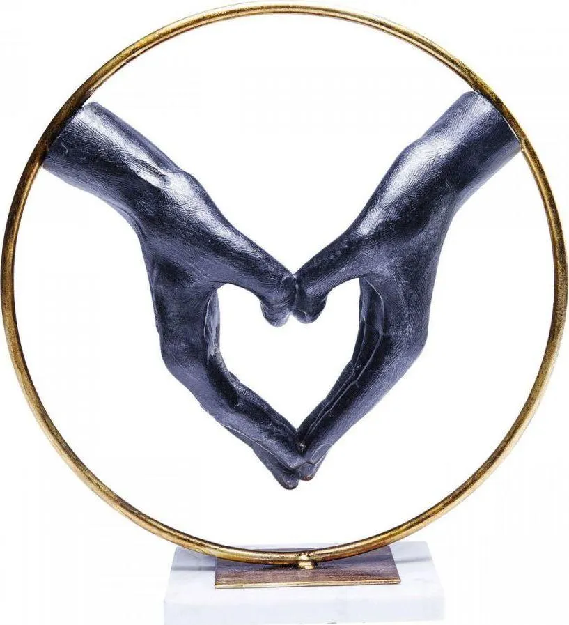 Dekoracja stojąca ELEMENTS HEART HAND 33