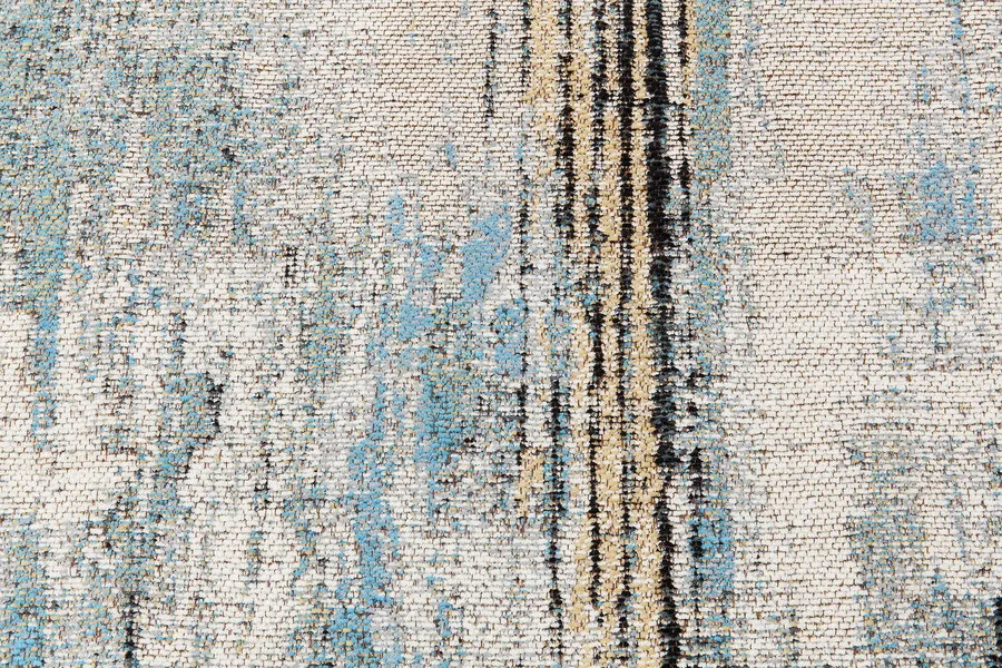 Dywan bawełniany ABSTRACT 240x170 - jasny niebieski