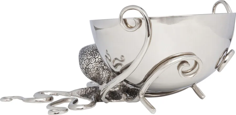 Cooler do butelek OCTOPUS 46 - srebrny