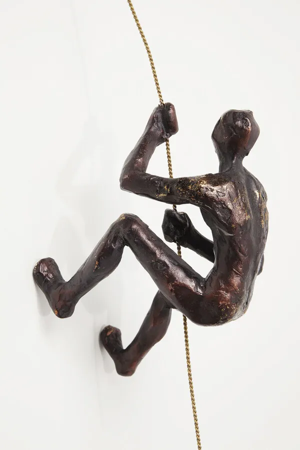 Dekoracja ścienna CLIMBER ROPE - brązowy