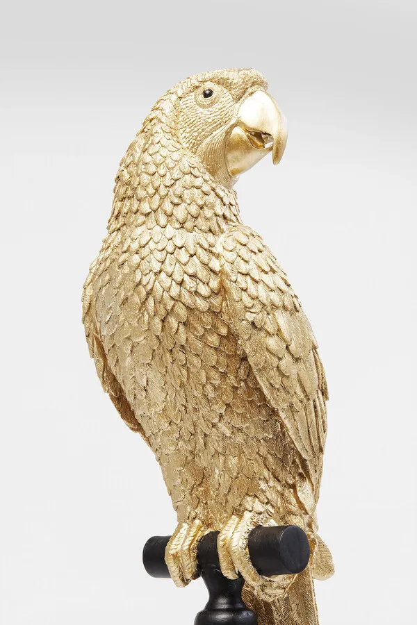 Dekoracja stojąca PARROT - złoty