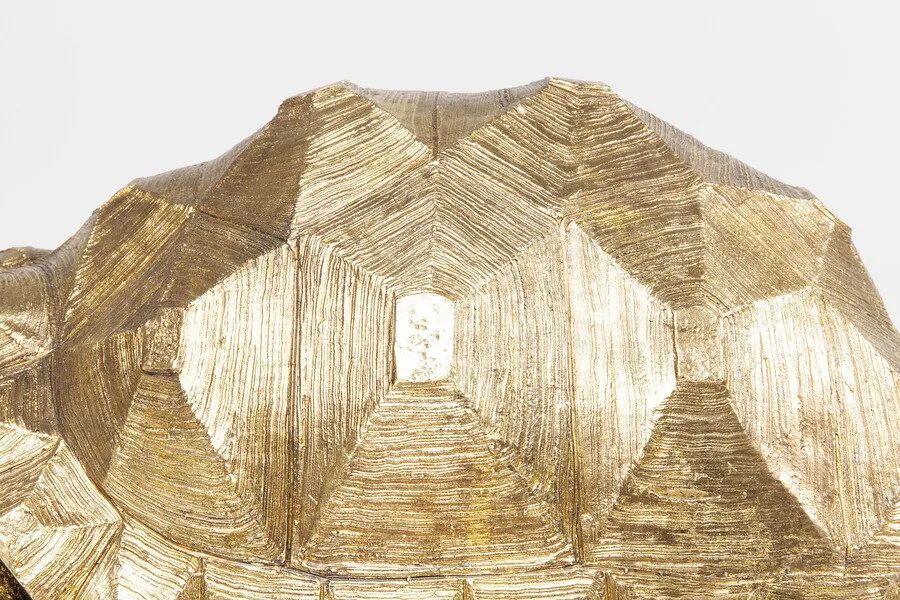 Dekoracja stojąca TURTLE MEDIUM - złoty