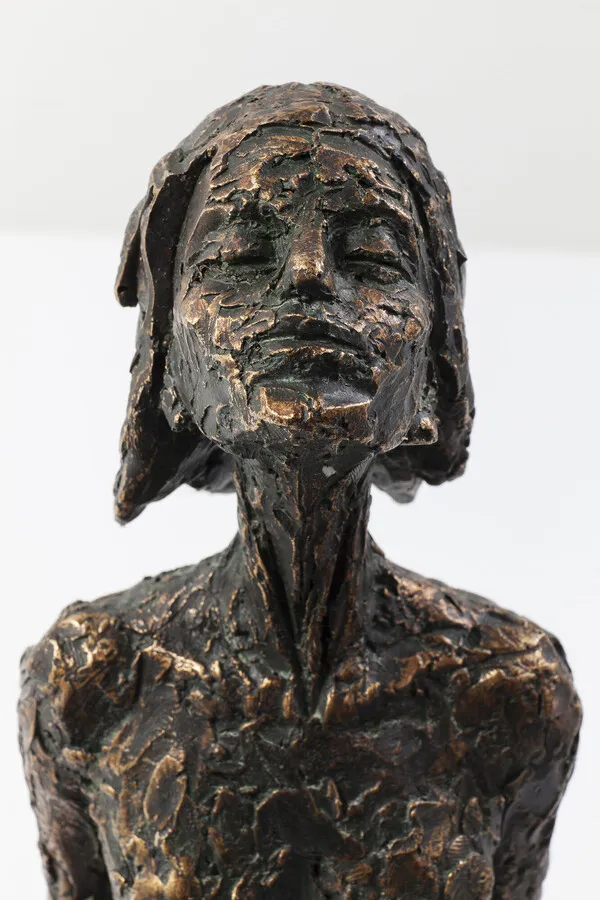Dekoracja stojąca ART LADY - brązowy