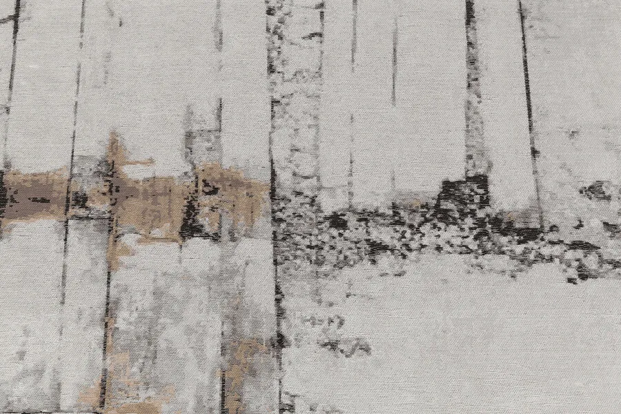 Dywan bawełniany ABSTRACT 300x200 - szary