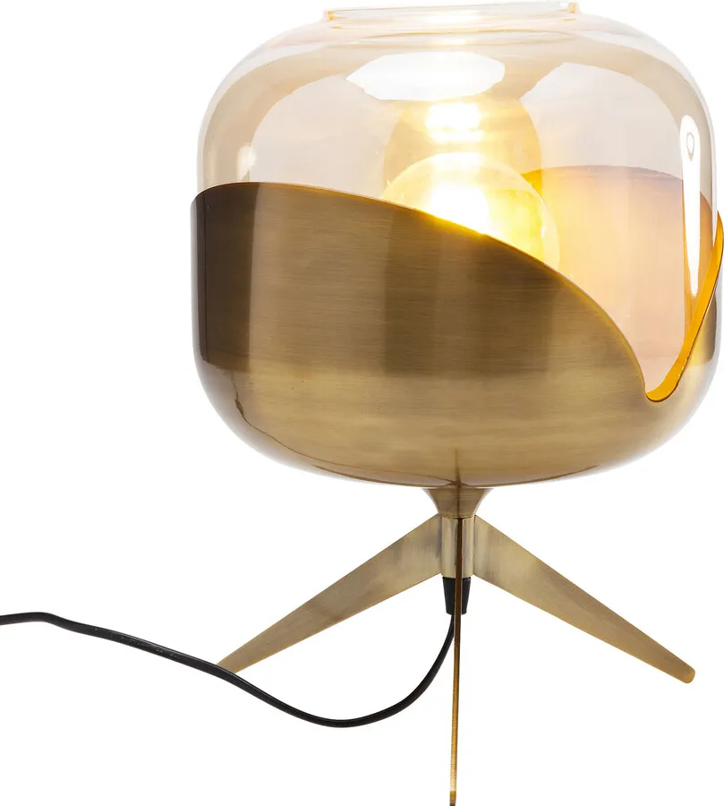 Lampa stołowa GOBLET BALL - mosiądz