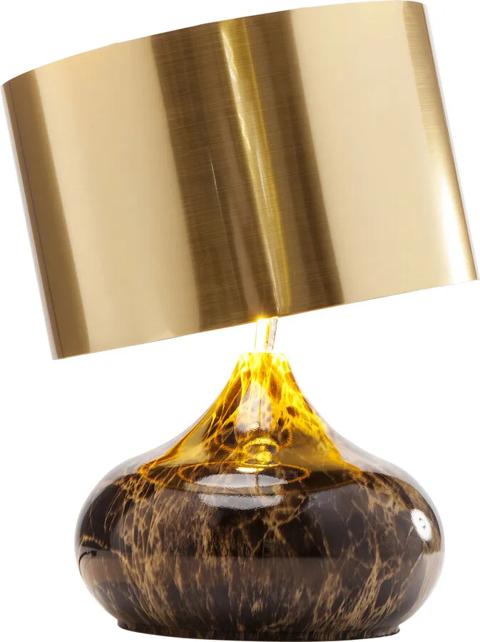 Lampa stołowa MAMO DELUXE - złoty/brązowy