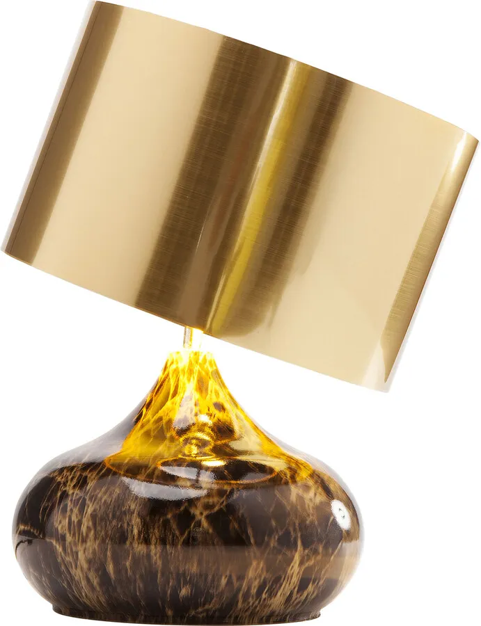 Lampa stołowa MAMO DELUXE - złoty/brązowy