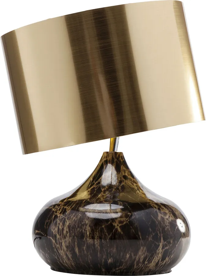 Lampa stołowa MAMO DELUXE - złoty/brązowy
