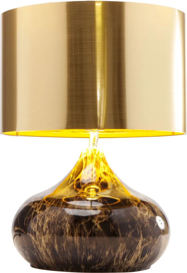 Lampa stołowa MAMO DELUXE - złoty/brązowy