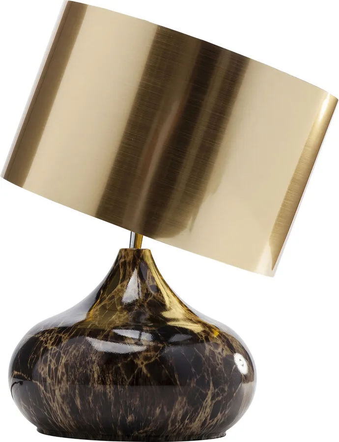 Lampa stołowa MAMO DELUXE - złoty/brązowy