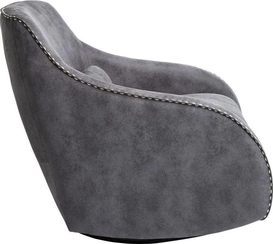 Fotel bujany SWING RITMO - szary