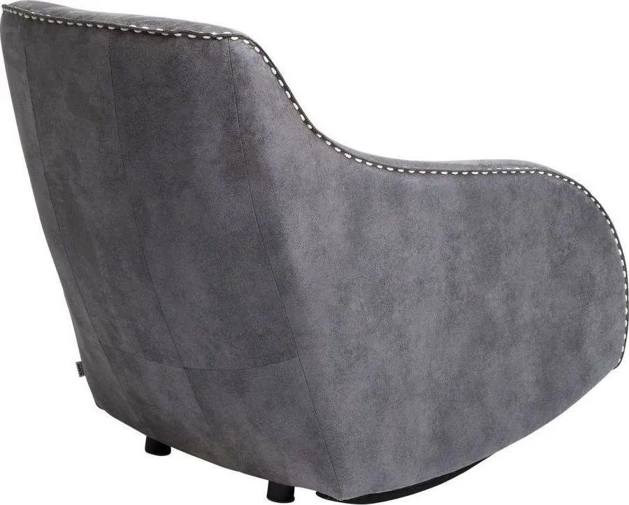 Fotel bujany SWING RITMO - szary