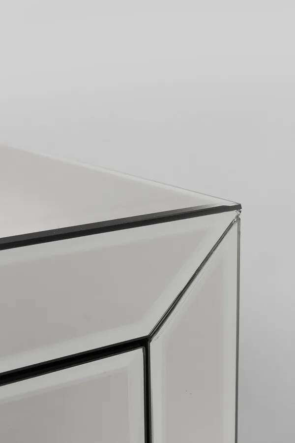 Komoda 3-drzwiowa z szufladami LUXURY - lustrzany