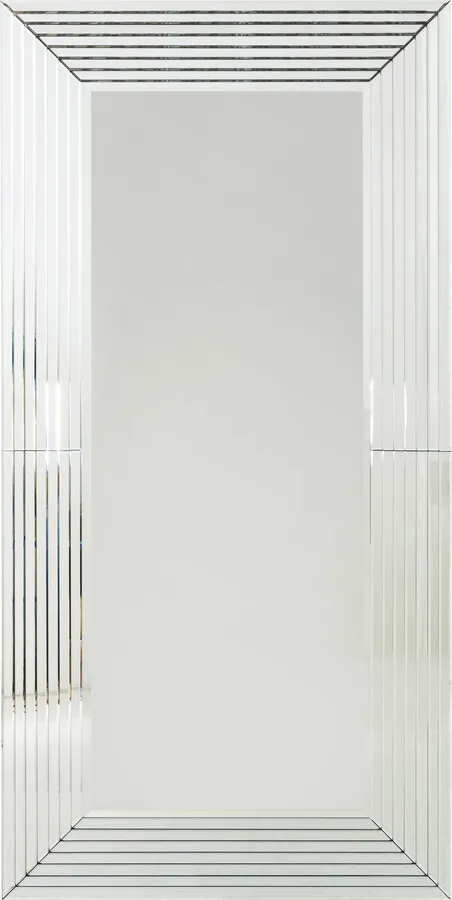 Lustro wiszące LINEA 100x200 - srebrny
