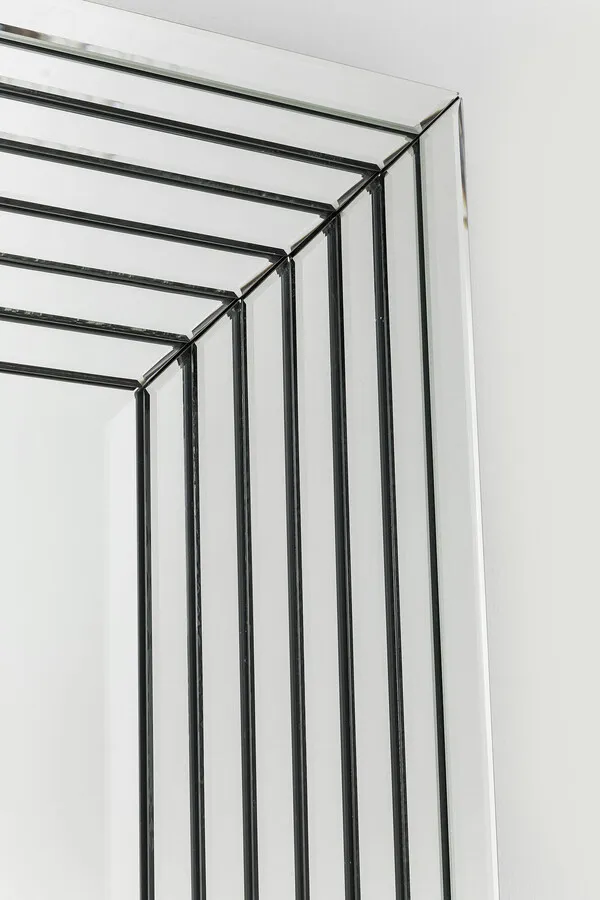 Lustro wiszące LINEA 100x200 - srebrny