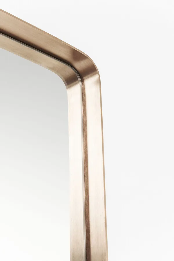 Lustro CURVE 70x200 - miedziany