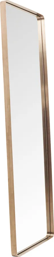 Lustro CURVE 70x200 - miedziany