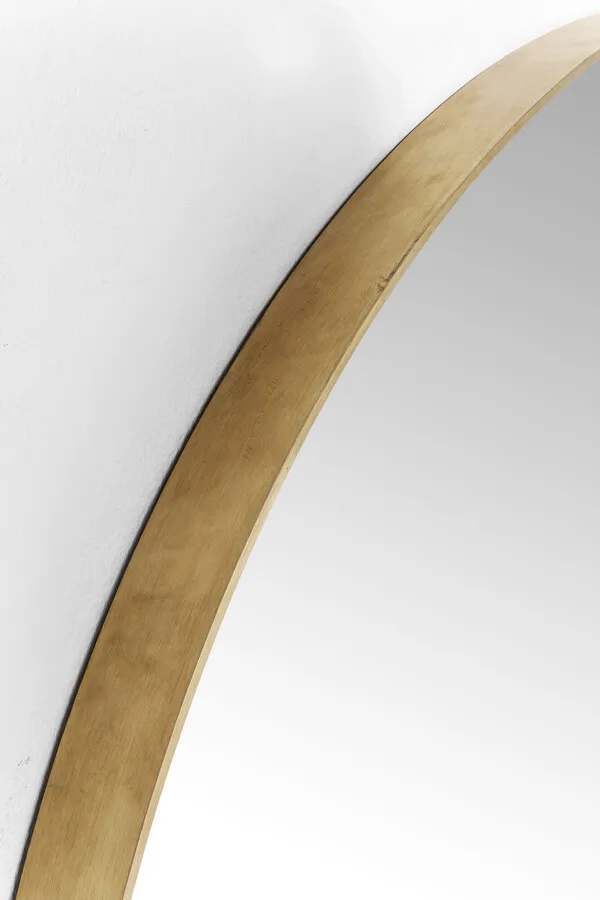 Lustro okrągłe CURVE 100 - mosiądz
