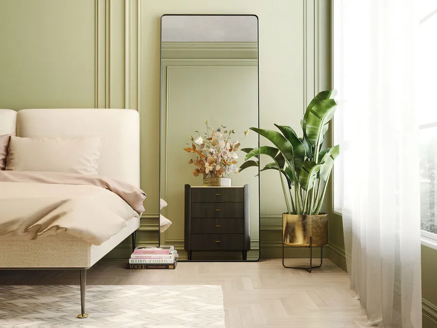 Lustro OMBRA 80x200 - czarny