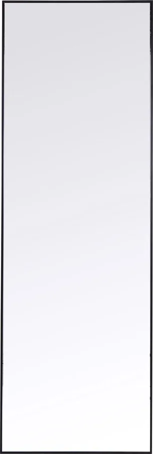 Lustro wiszące BELLA 30x130 - czarny