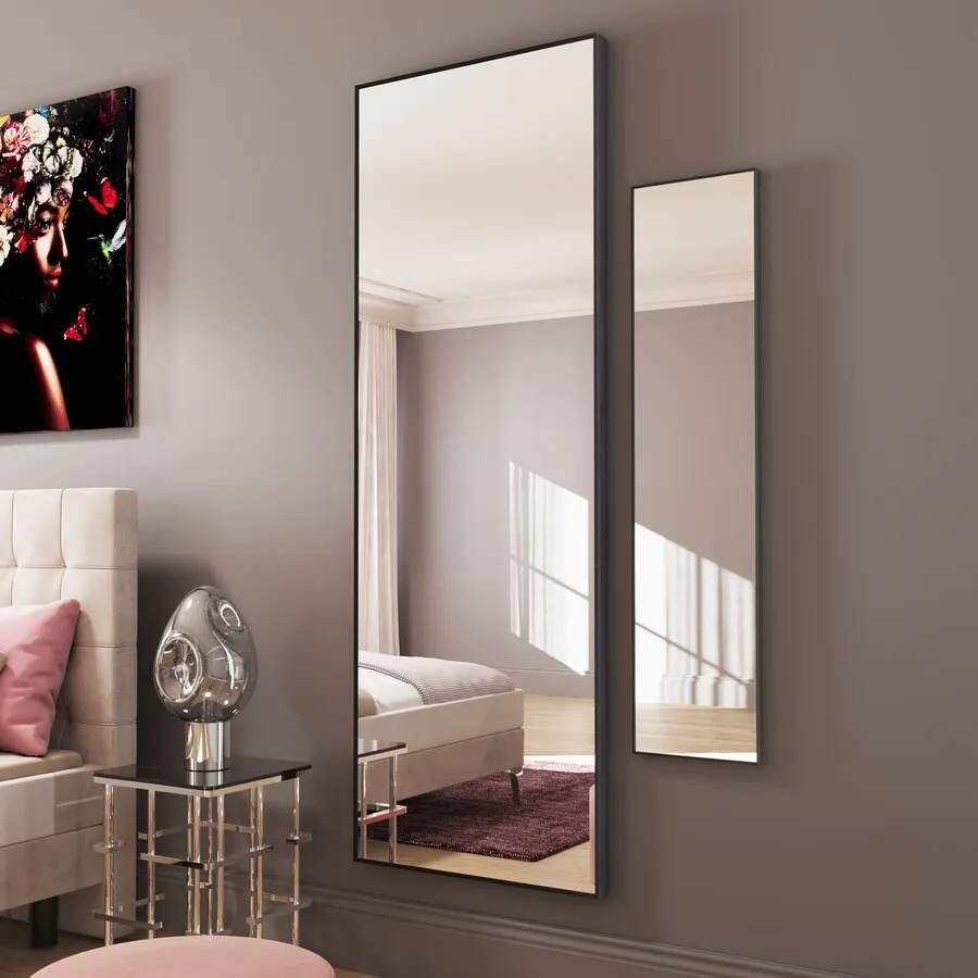 Lustro wiszące BELLA 70x200 - czarny
