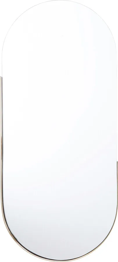 Lustro wiszące HIPSTER OVAL 50x114 - złoty