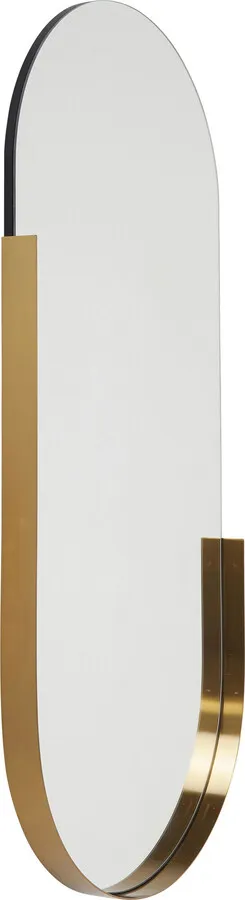 Lustro wiszące HIPSTER OVAL 50x114 - złoty