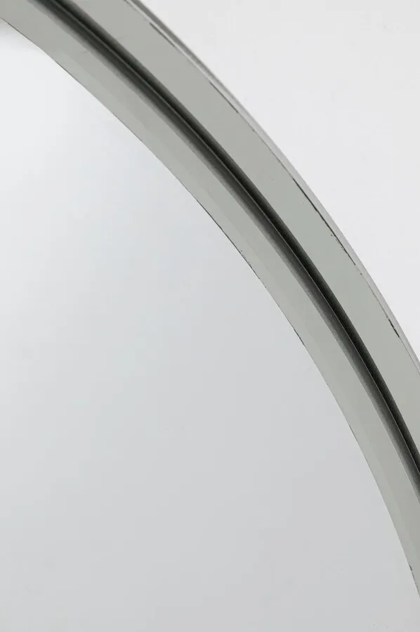 Lustro okrągłe CURVY 60 - srebrny