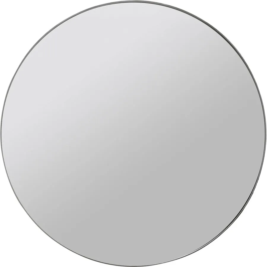 Lustro okrągłe CURVY 60 - srebrny