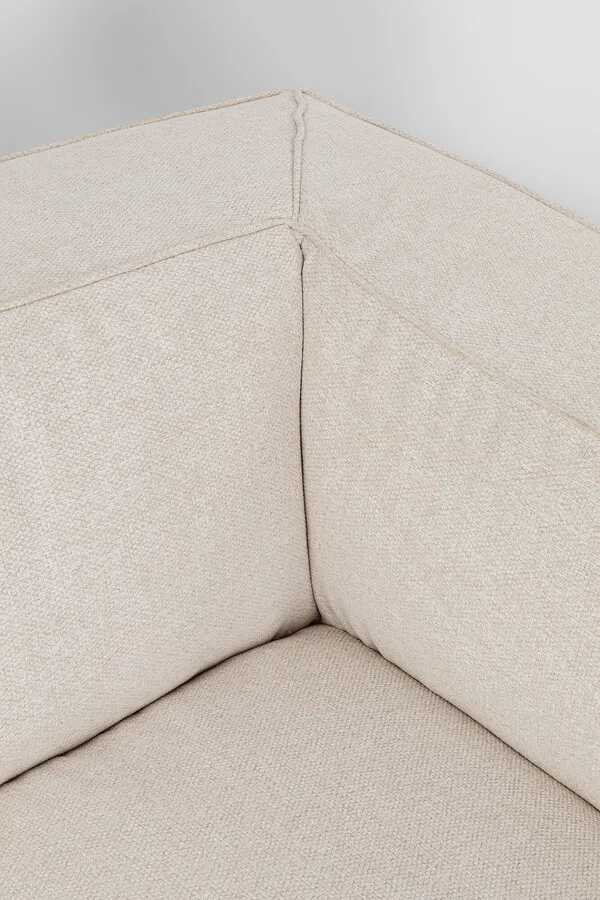 Sofa 3-osobowa CUBETTO - kremowy