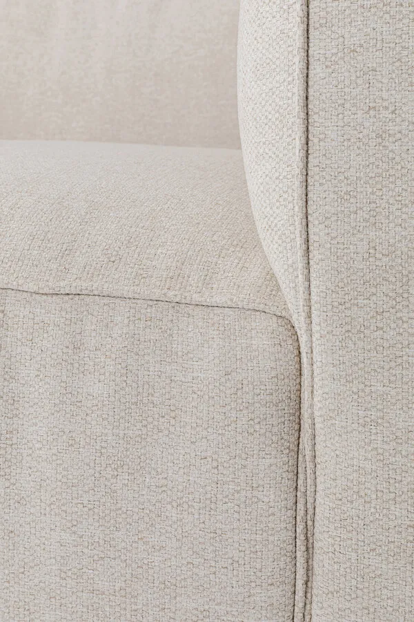 Sofa 3-osobowa CUBETTO - kremowy
