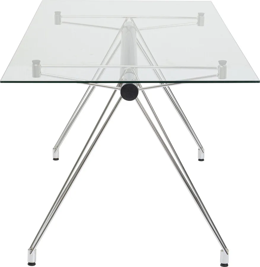 Podstawa biurka OFFICIA BUREAU 115x68 - srebrny