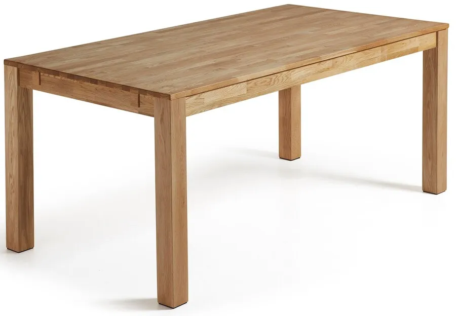 Stół rozkładany drewniany ISBEL 140/220x90 - dąb naturalny