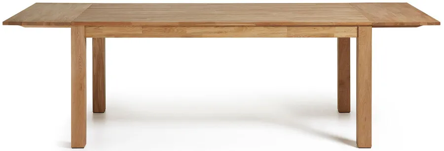Stół rozkładany drewniany ISBEL 140/220x90 - dąb naturalny