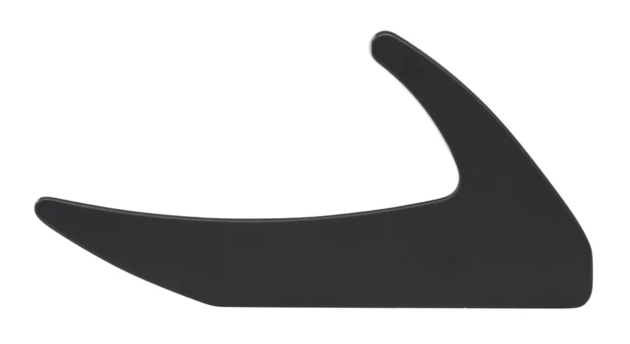 Wieszak 2433 - czarny mat / wys. 81 mm