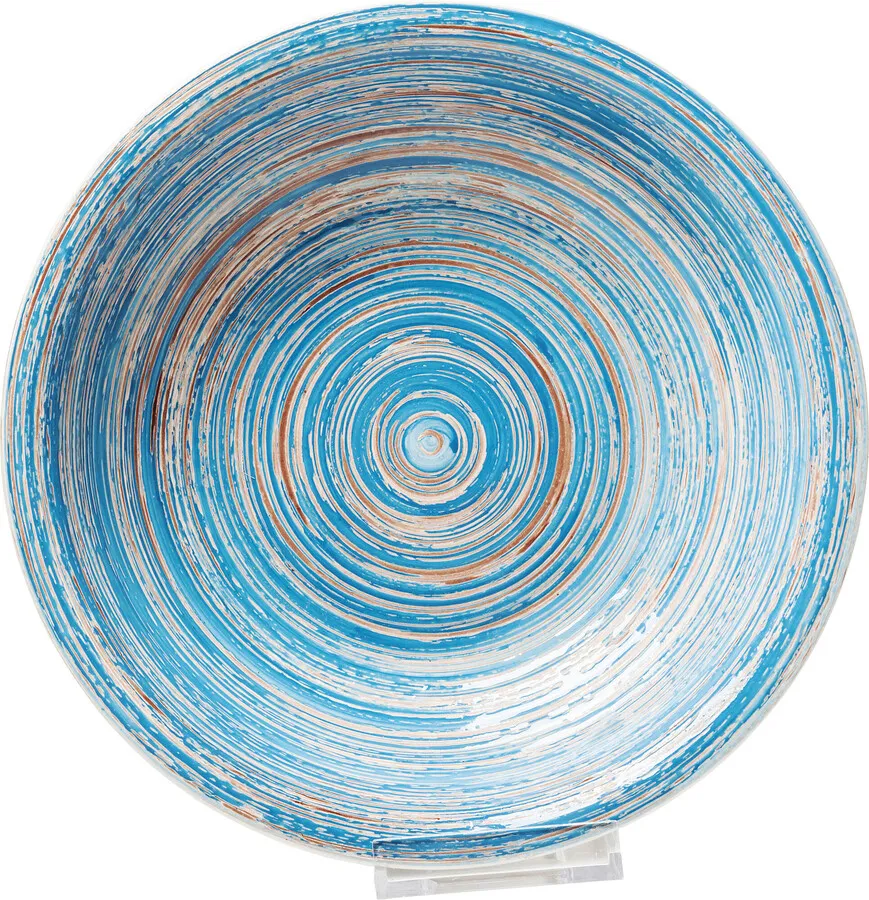Talerz głęboki SWIRL 21 - niebieski