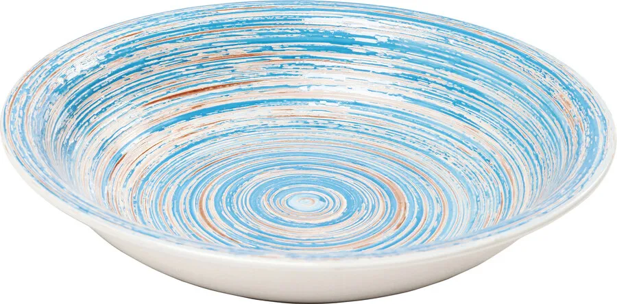 Talerz głęboki SWIRL 21 - niebieski