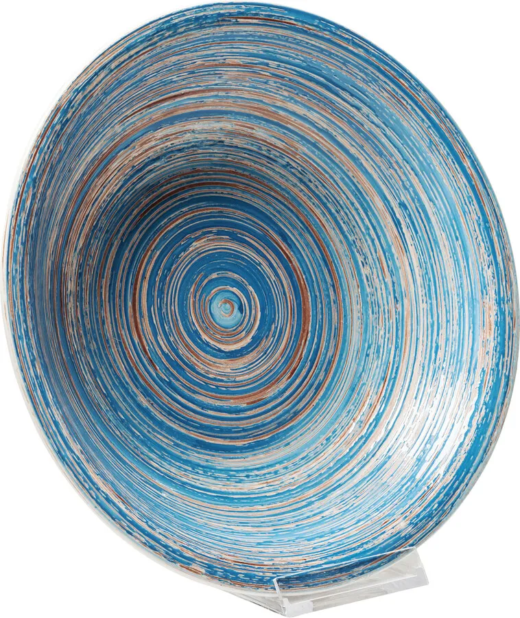 Talerz głęboki SWIRL 21 - niebieski