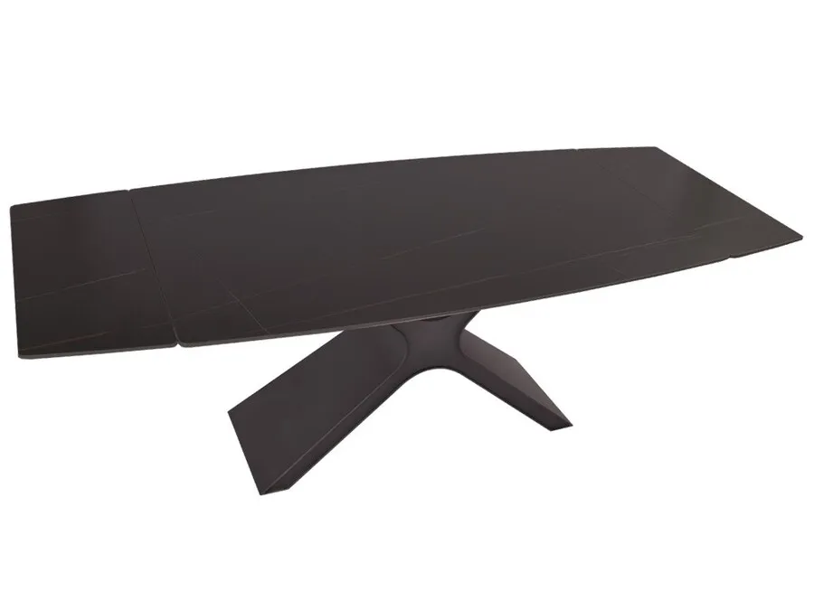 Stół rozkładany CT2323MG/PC 160/230x90 - czarny