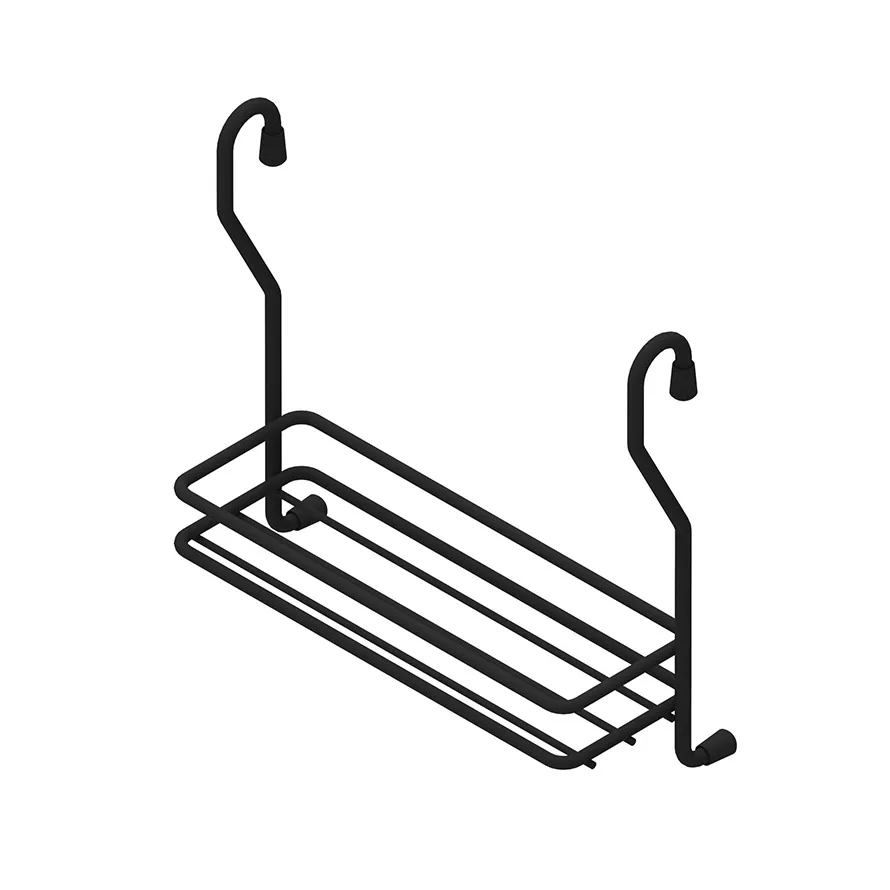 Koszyk zawieszkowy na przyprawy metal lakier czarny mat RAL 9005
